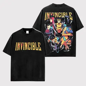 Invincible Season 4 V4 Premium Cotton T-Shirt, Mark Grayson Graphic Shirt, Image Comics Shirt, Invincible Fans T-Shirt, Character Comics Fans Shirt, Comic Book Fans T-Shirt, Superhero Graphic Tee