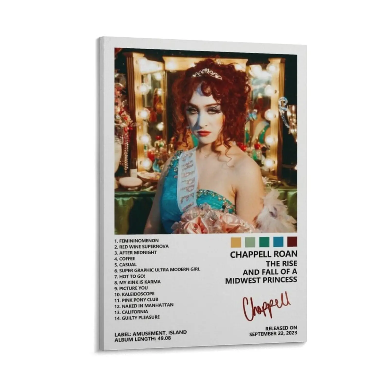 Chappell Roan Music Singer Posters (133) Poster Print Painting Canvas Wall Art Home Decor Posters