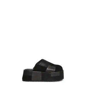 Gritty Rebel Platform Clogs - Black