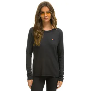 THERMAL BASE LAYER TOP - TITANIUM
