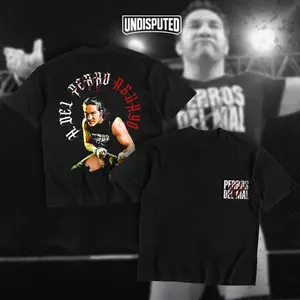 UNDISPUTED Perro Aguayo "El Can de Noschixtlán" Heavy Cotton T-shirt - Lucha Libre Mexican Legend Fan Apparel - Classic Pump Cover Oversized Gift - DTG Printed