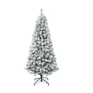 National Tree 6' Acacia Flocked Tree