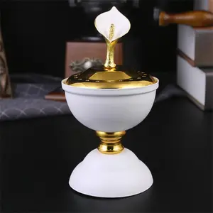 Swan Design Incense Burner, 1 Count Elegant Metal Incense Burner, Home Decor Incense Burner for Living Room Bedroom Office