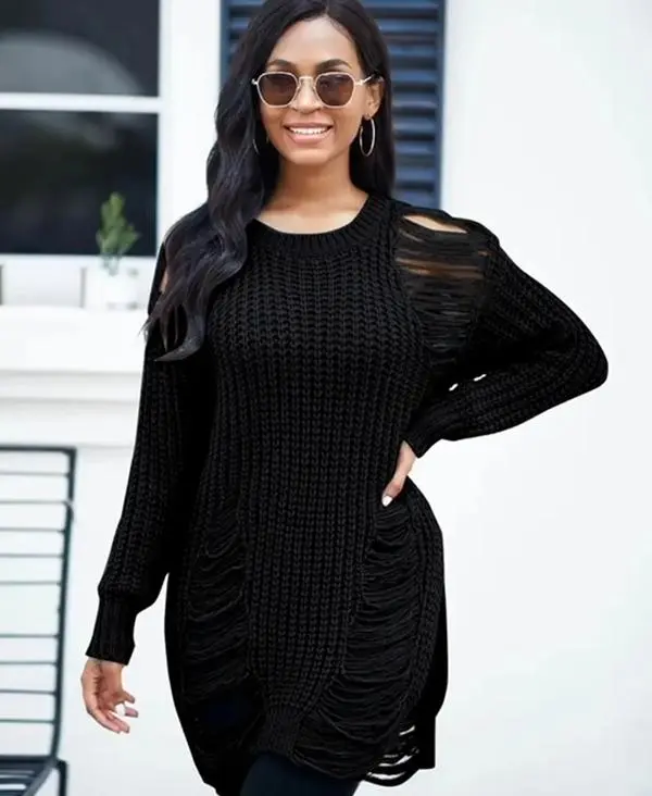 Women's Black Sweater