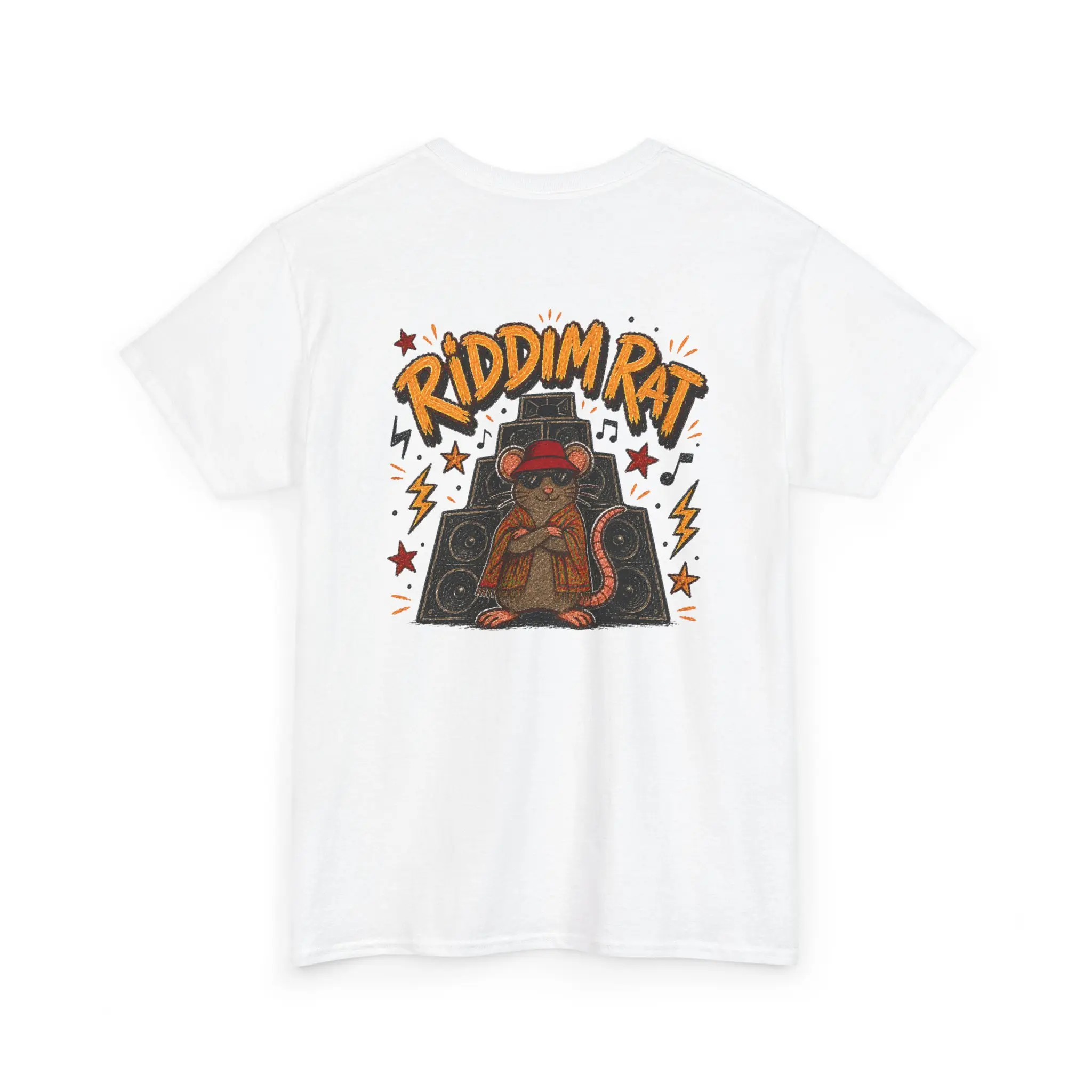 Riddim Rat T-Shirt | Bass Music Rave Dubstep Festival Tee