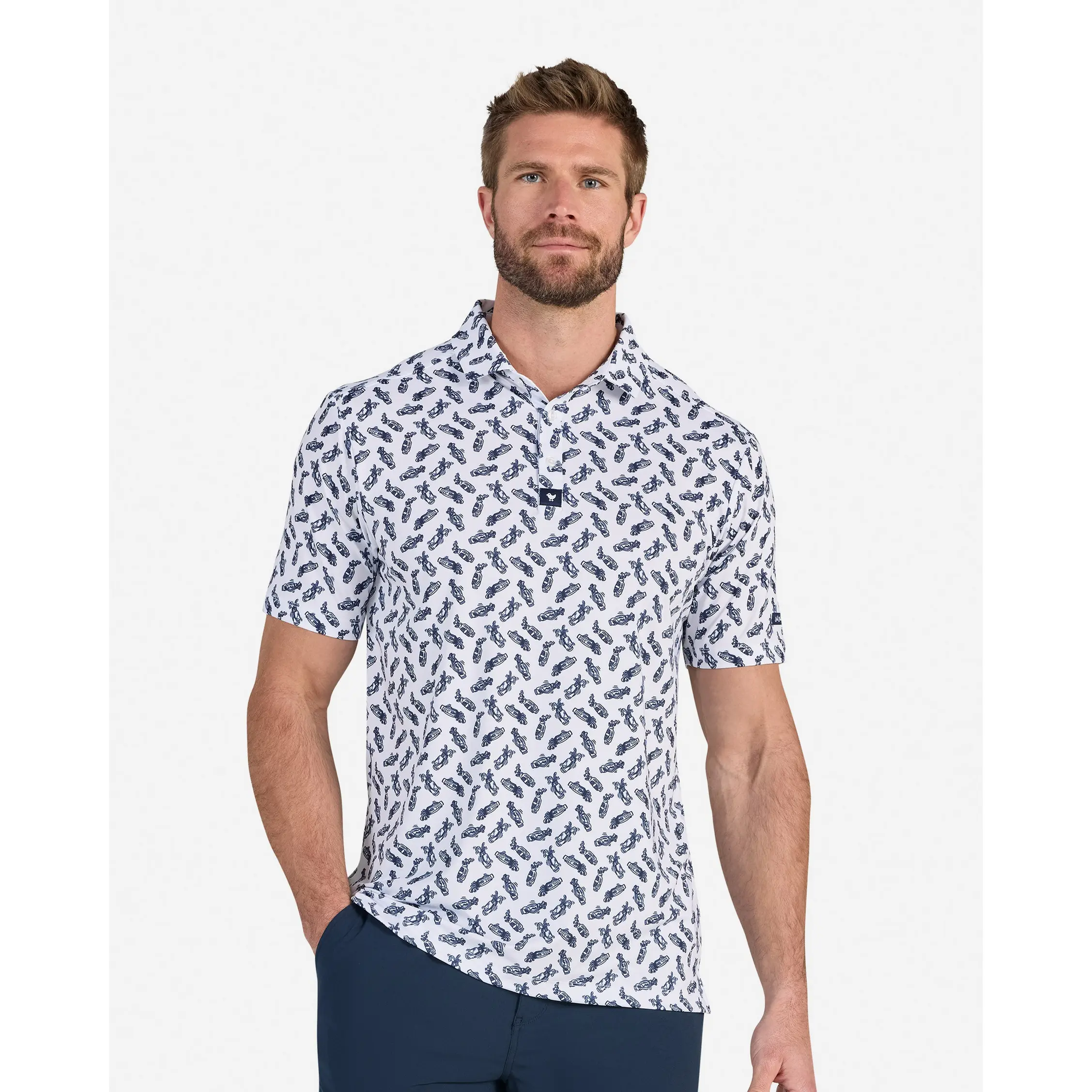 Caddie by Day Men's Golf Polo
