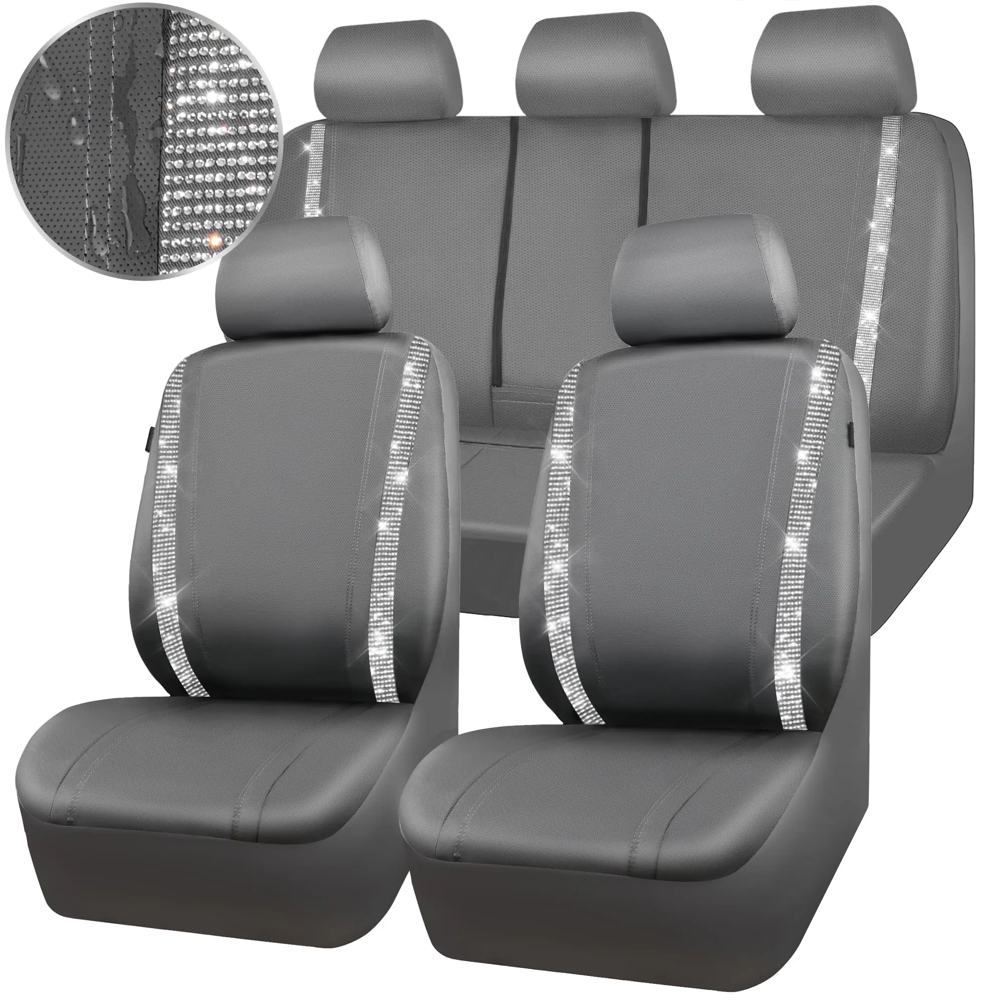 Gray Leather-Full Set