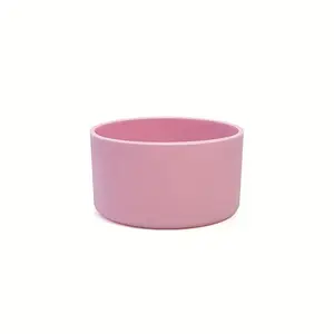 Silicone Water Bottle Boot, Compatible with 20/30/40oz or 12-24oz More Bottles with 2.95in Bottom, Anti-Slip Portable Protective Sleeve for Water Bottle, Candy Color Series Protects Cup Accessories, Drink Protector