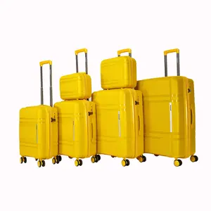 6-piece luggage set, expandable hard shell luggage with rotating wheels, suitable for carry on luggage, with password lock, suitable for both men and women, lightweight travel luggage