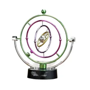 Mechanical Anti-Gravity Model Collision Ball Pendulum Ball Newton Pendulum Balance Ball Collision Bead Ornament Craft Magnetic Levitation Physics