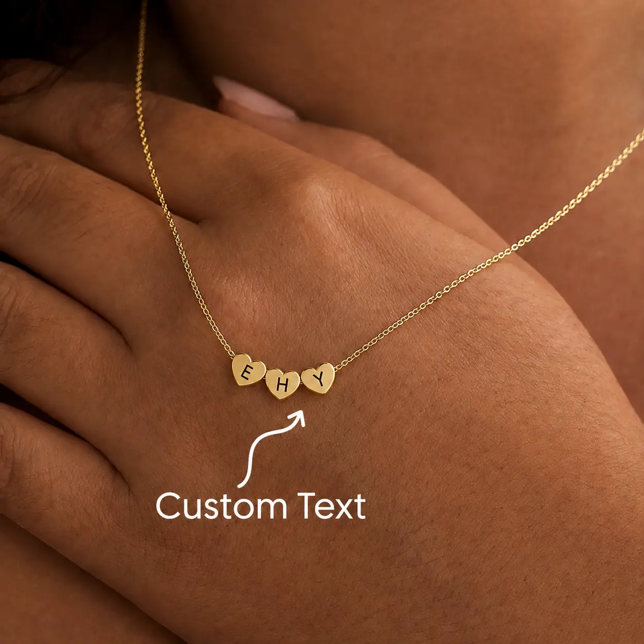 Personalized Heart Letter Necklace for Women, Custom Letter Heart Charm Jewelry, Dainty Gold Necklace and Bracelet, Personalized Name Jewelry, Gift for Mom Daughter Wife Girlfriend Birthday Anniversary
