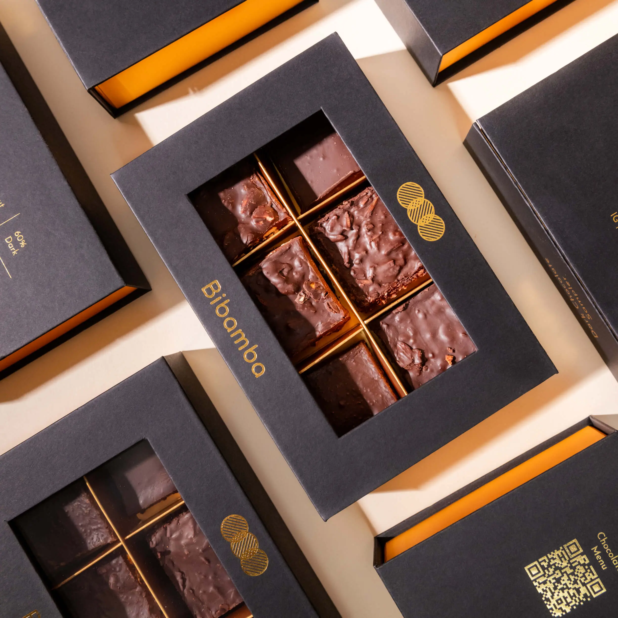 Dark Chocolate Sampler Gift Box: 6 Flavors, 12 Pieces | Assorted Artisan Chocolate | Holiday Gift for Chocolate Lovers