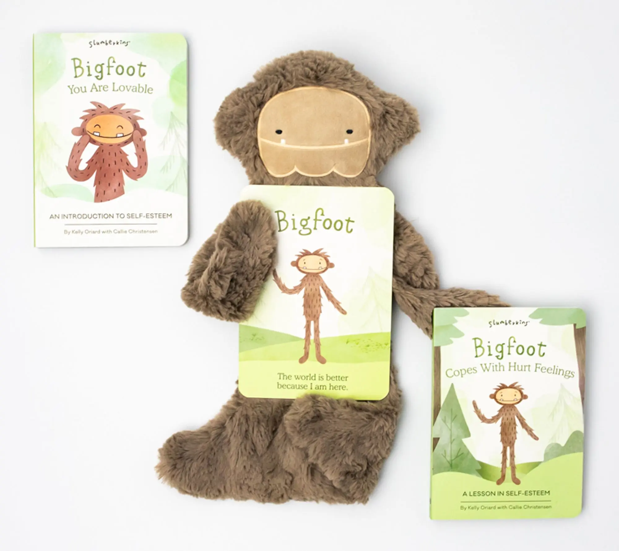 Slumberkins Bigfoot for Self-Confidence Snuggler Set Slumberkins Bigfoot for Self-Confidence Snuggler Set