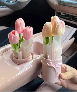 Includes shipping cost: car ornaments, tulip cup ornament, car interior decor items, decorative supplies, and a comprehensive set of car interior accessories