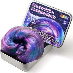JOYIN Galaxy Color-Changing Putty, Slime for Kids 4.2oz, Therapy Putty, Fidget Toys Adults, Squishy Sensory Toys for Kids, Anxiety Stress Relief Gifts for Adults, Desk Fidgets