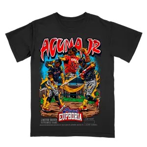 [Made In US] Ronald Acuña Jr. V2 Black Tee, Gift for Him, Gift for Her, Gift for Fan vintage clothing men oversize  5xl