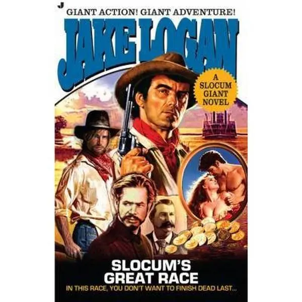 USED-Slocum's Great Race (Slocum Giant Novel) by Jake Logan (Unknown)