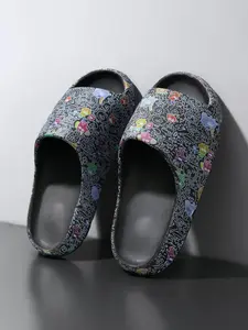 Men's Summer Outdoor Non-Slip Odor-Resistant Thick Sole Sandals, Sporty Beach Slippers, Comfortable One-Legged Design, Footwear