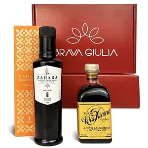Brava Giulia Balsamic Vinegar And EVOO Duo Gift Box