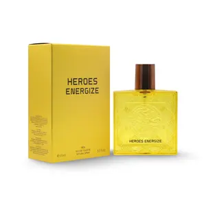 Heroes Energize Eau de Toilette – Fresh & Invigorating Men’s Cologne | Long-Lasting, Clean Scent for Daily Confidence & Energy Boost 3 oz