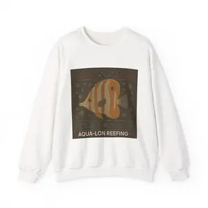 Crewneck Sweatshirt — Aqua-Lon Reefing Copper Band Graphic