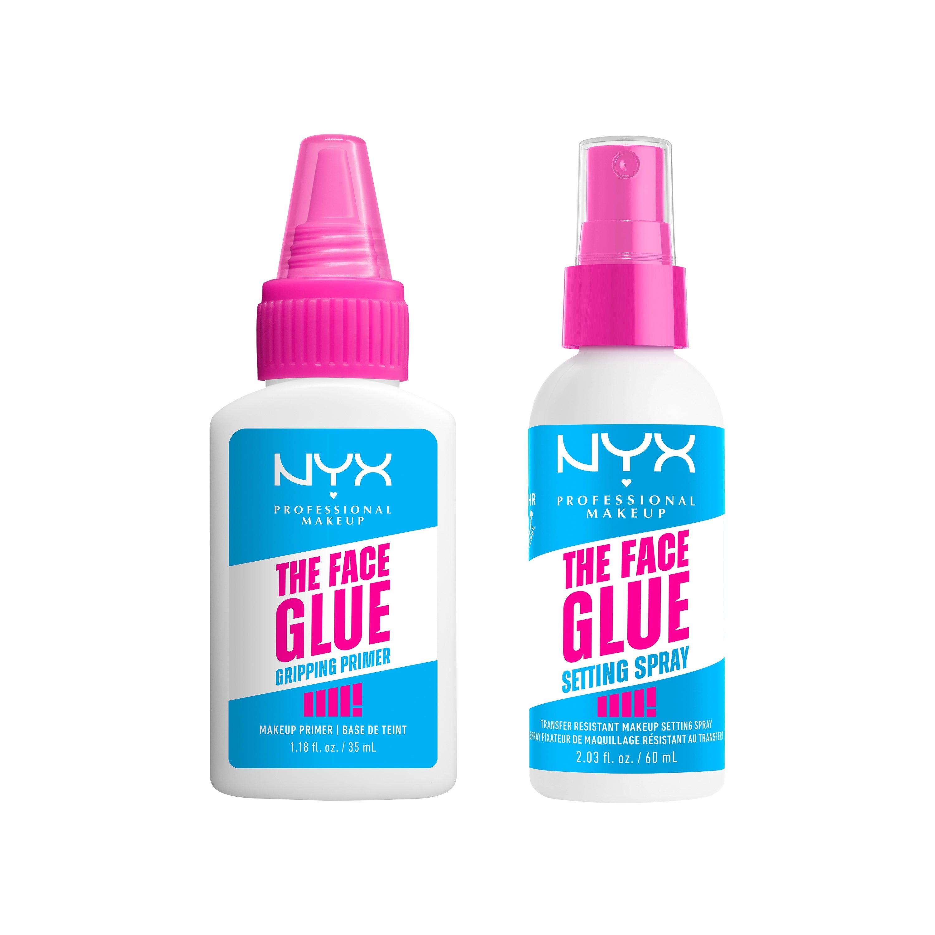 The Ultimate Face Glue Duo: 24HR Hold, NYX Professional Makeup