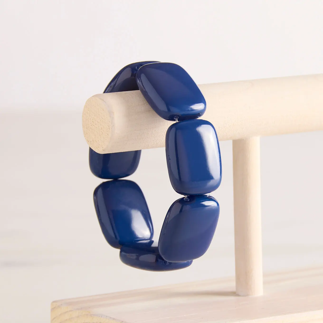 Navy Chicklet Cooling Bracelet-NEW