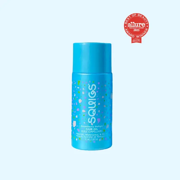 Squigs Gooseberry Delight Hair Oil - Prewash Treatment for Hair Growth + Styling Oil for Frizz + Shine
