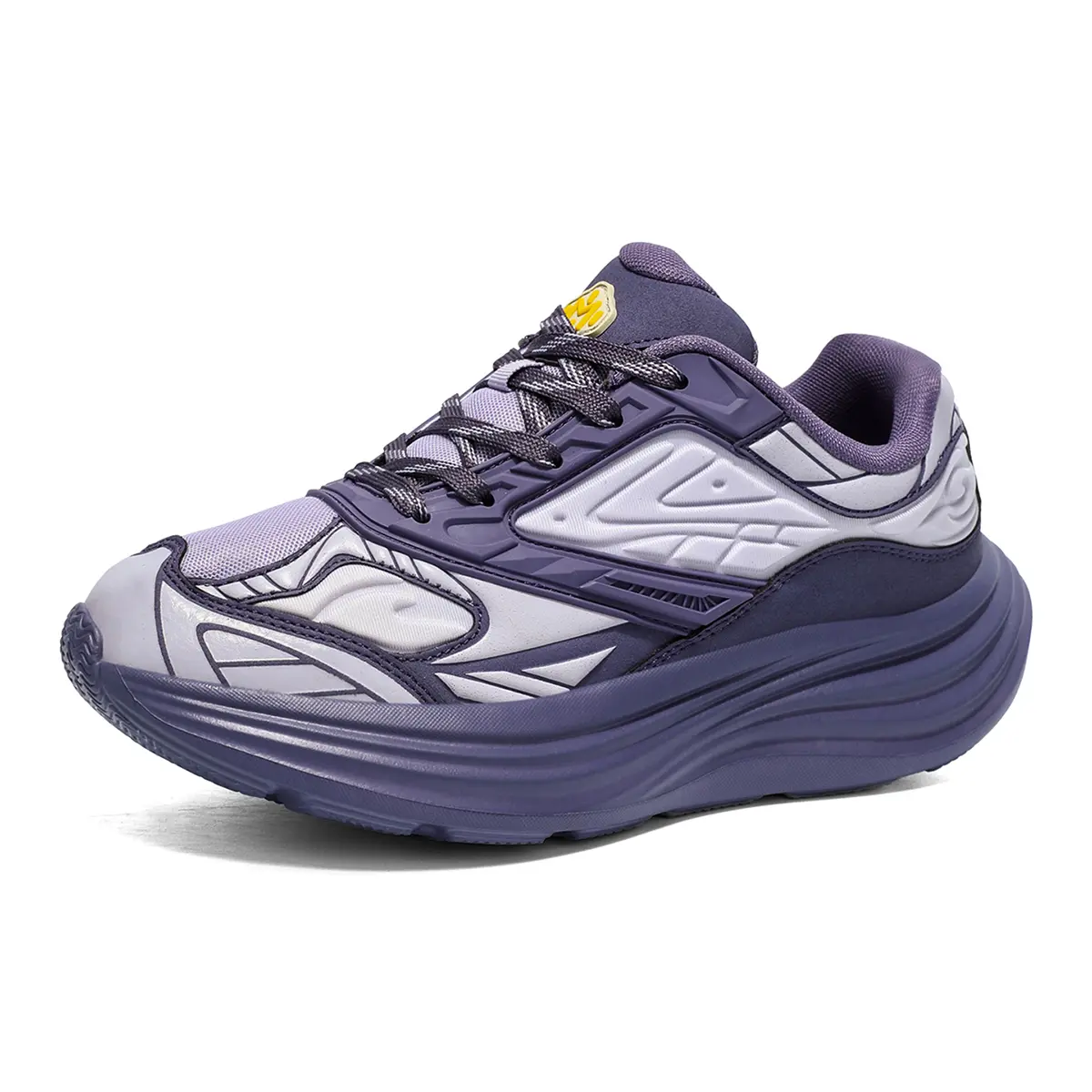 Women's Tech-Style Runners Breathable Knit and Leather Panels Comfort-Focused Midsole Grippy Rubber Outsole Flexible Design for All-Day Activities and Urban Fashion