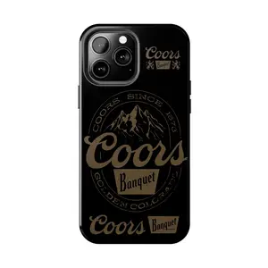 Trendy Vintage Coors Banquet Since 1873 Beer  Phone Case Compatible with iPhone 17 16 15Pro, 14, 13, 12, 11, 8, XR Mini, Pro Max, Plus & SAMSUNG GALAXY 21 S22 S23 S24 25 ULTRA PLUS Accessories Protection unisex