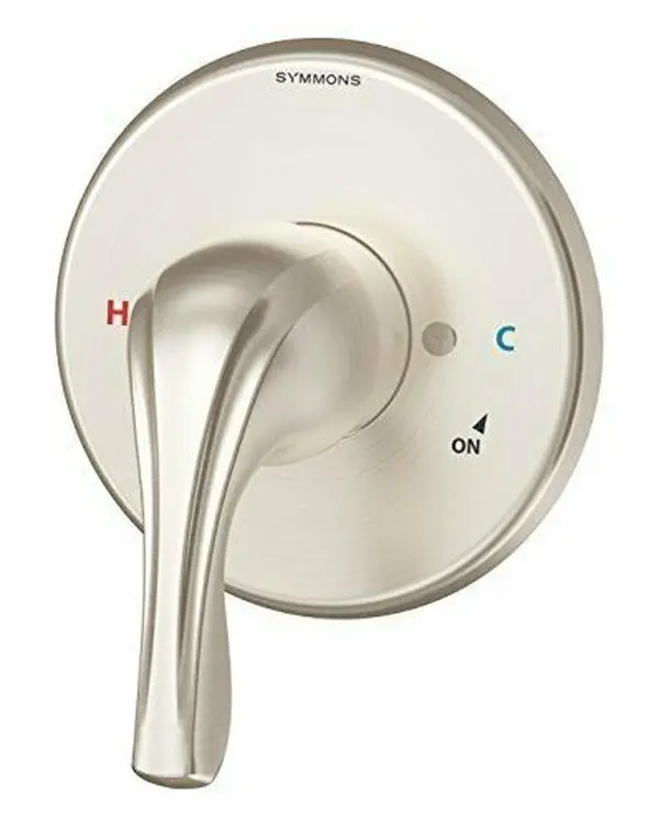 Origins Shower Valve Trim, Satin Nickel - ADA Compliant, Adjustable Bathroom Accessory with Plug, Accentuates Bathroom Look