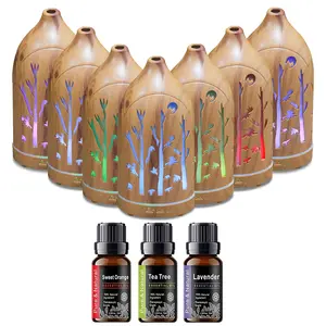Silent 7-Color Aromatherapy Diffuser – Safe Auto Shut-Off for Uninterrupted Relaxation & Sleep Air Revitalizer Humidifier