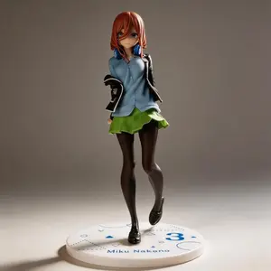 Anime Figure Nakano Miku from The Quintessential Quintuplets 21cm Collectible Model Toy for Fans | Action Figu