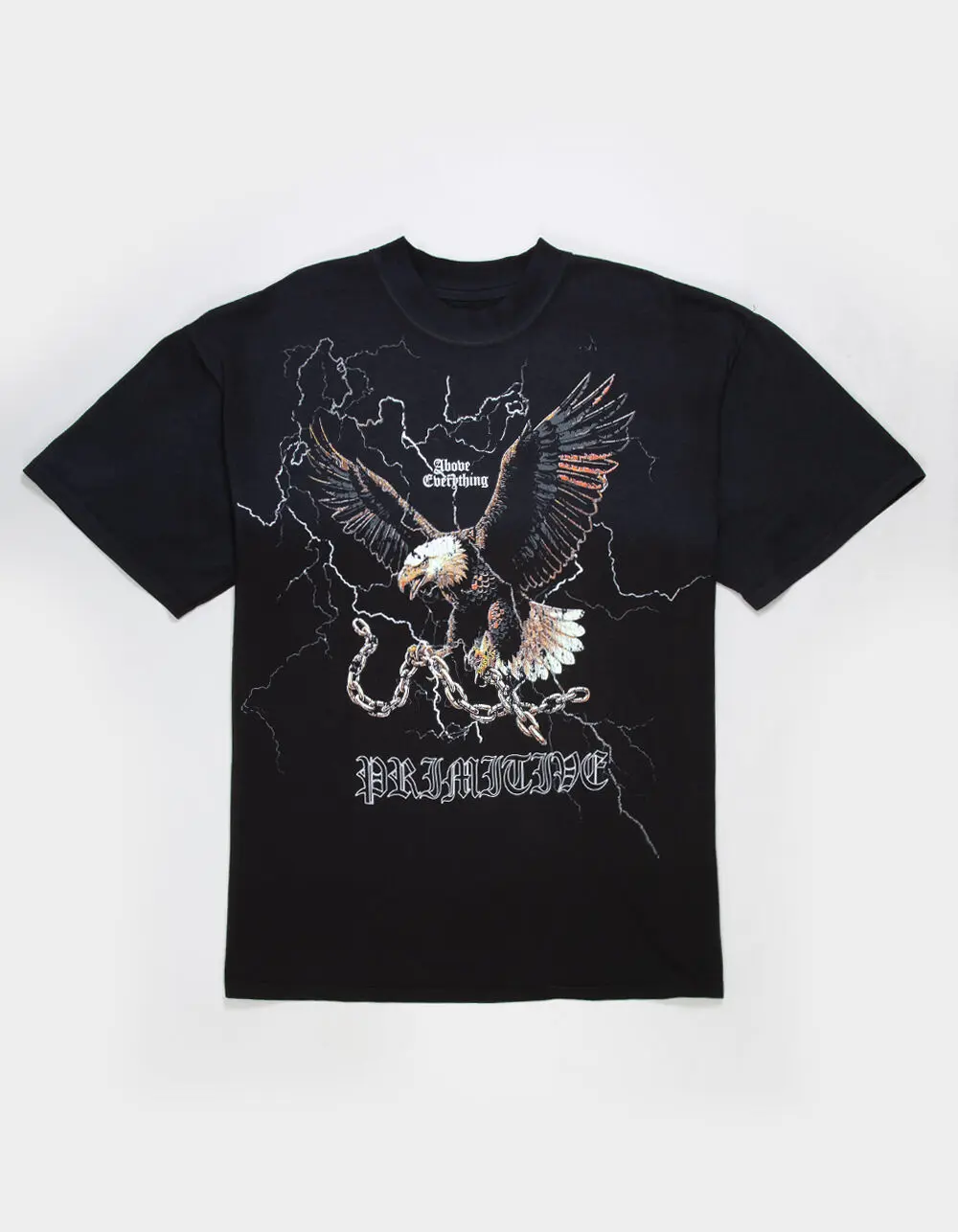 PRIMITIVE Live Free Mens Boxy Tee PRIMITIVE Live Free Mens Boxy Tee
