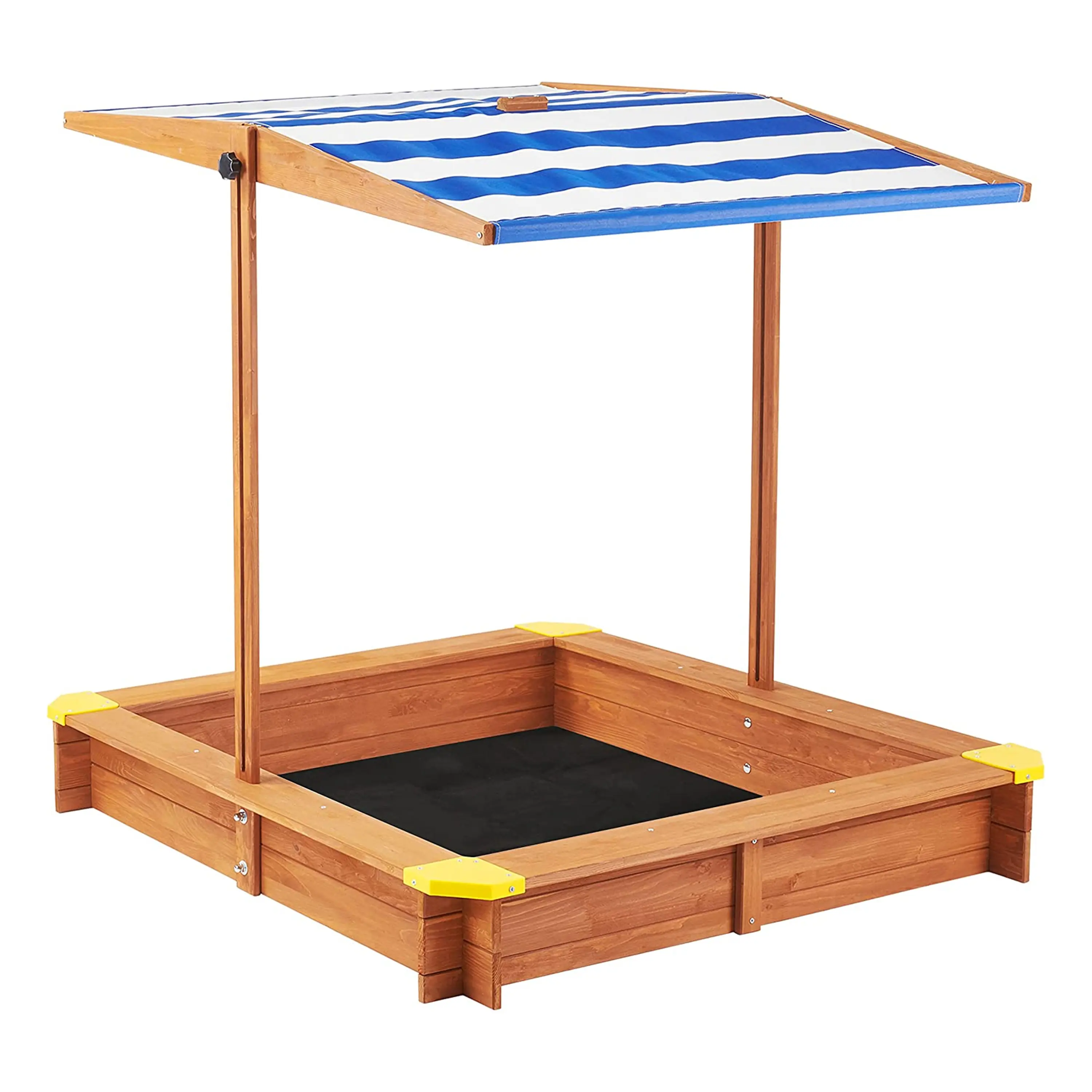 Cedar Wood 3-in-1 Toddler Picnic Table - Sand & Water Sensory Activity Table with Adjustable Umbrella, Removable Bins, 220 lbs Capacity, Indoor/Outdoor Use, Christmas/Birthday Gift for Girls Ages 3-7, 3-In-1 Picnic Table, 43" Umbrella