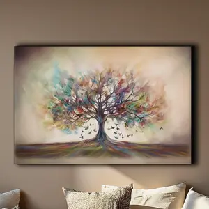 Tree of Life Wall Art – Norse Mythology Celtic Poster, Yggdrasil Print, Symbolic Artwork for Wedding or Home Decor, Unframed