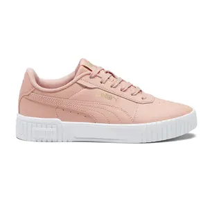 PUMA Womens Carina 2.0 Lace Up Sneakers Shoes Casual - Pink