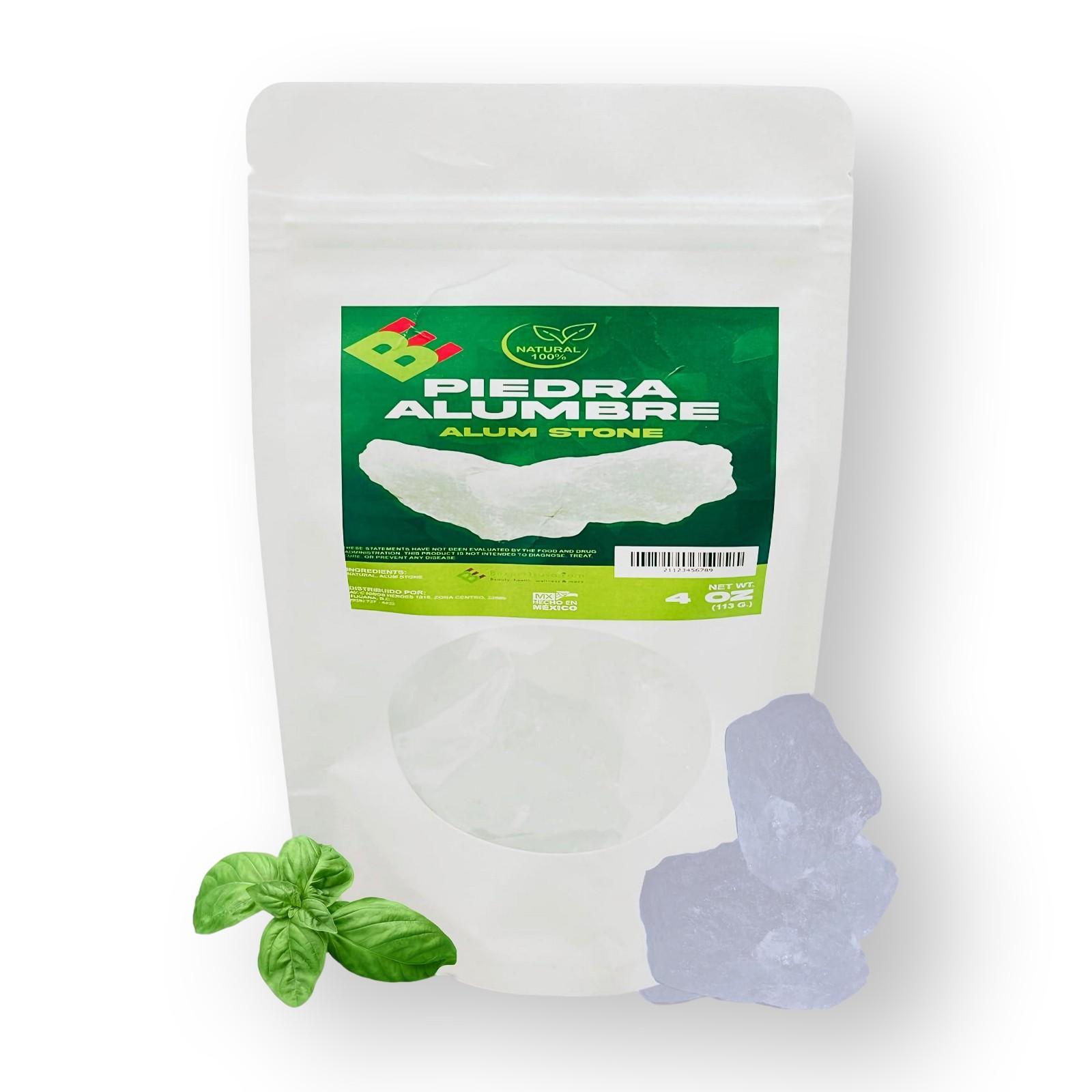 VIRAL Alum Stone (Piedra de Alumbre) 4 oz Multi-Purpose Crystal for Skin Care and Healing Natural Deodorant & Antiperspirant Shaving Stone Body Care Radiant VIRAL Alum Stone (Piedra de Alumbre) 4 oz Multi-Purpose Crystal for Skin Care and Healing Natural Deodorant & Antiperspirant Shaving Stone Body Care Radiant