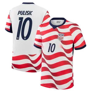 Unisex Soccer/Football USMNT USA Team Christian Pulisic 2026 Home Match Replica Jersey - White