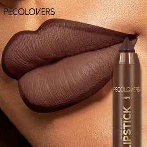 Waterproof Matte Lips Lipliner Pen Sexy Red Natural Outline Long-lasting Lipstick Pencil Velvet Lip Glaze Non-stick Cup Lipstick Makeup Lipgloss