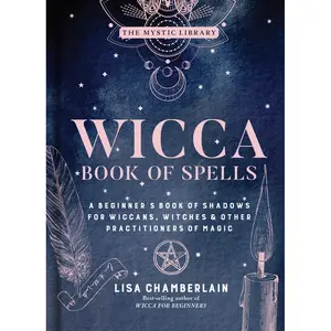 Wicca Book of Spells by Lisa Chamberlain [Hardcover Book]