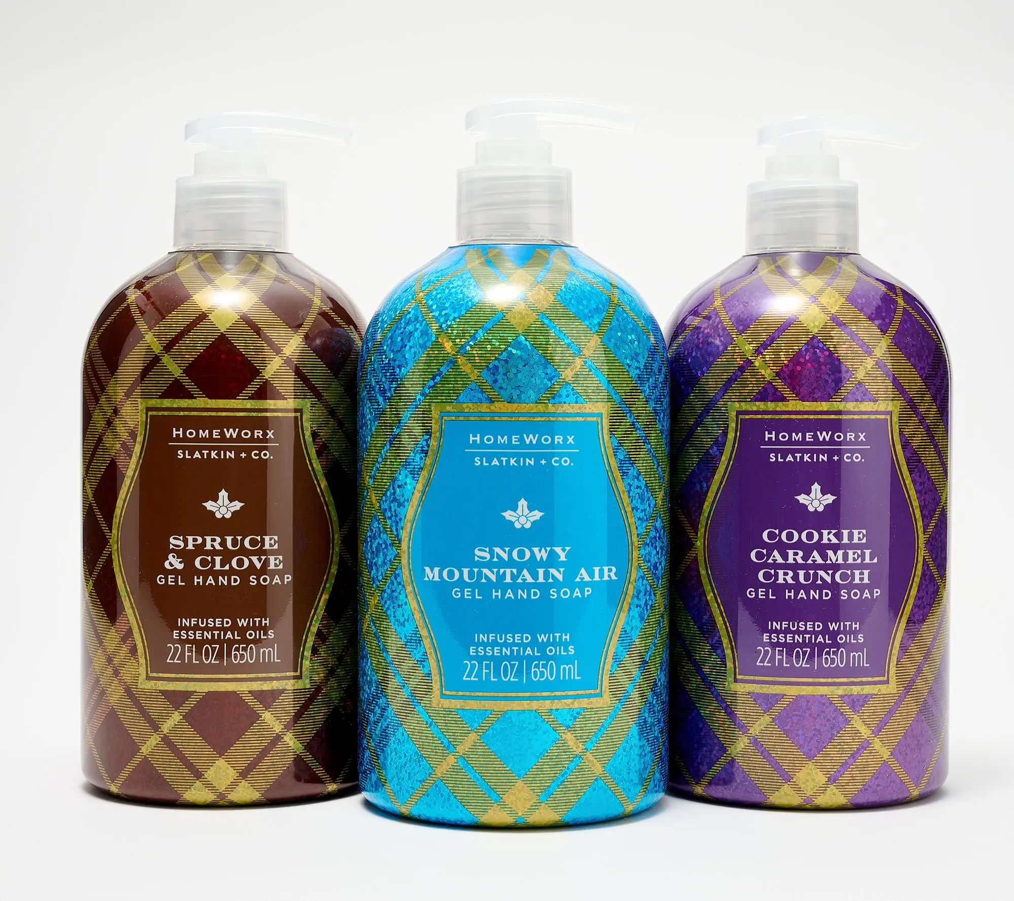 HomeWorx by Slatkin + Co. S/3 22oz Hand Soaps HomeWorx by Slatkin + Co. S/3 22oz Hand Soaps