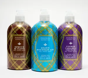HomeWorx by Slatkin + Co. S/3 22oz Hand Soaps HomeWorx by Slatkin + Co. S/3 22oz Hand Soaps