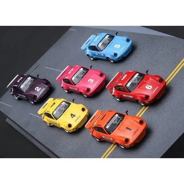 Porsche 911 Carrera 3.0 RS IROC Daytona 1974 1:64 Diecast Model Car Collectible Racing Edition