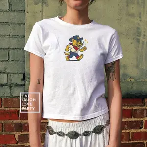 Wildcat Game Day Shirt, Y2K Baby Tee, College Merch