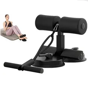 Ollas Abdominal Core Trainer Sit Up Exercise Equipment for Home Workouts Sit Up Bar with Foot Holder & Rubber Suction Cup for Stable Fixation