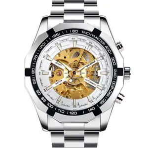 Men's Mechanical High-End Watch Fully Automatic Mechanical Watch Men's Watch with Luminous Hands