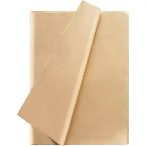 50 Sheets 20" x 28" Brown Tissue Paper for  Bags, Large Tissue Paper Brown, Wrapping Tissue Paper for Weddings, Birthdays, Showers and Party Decoration