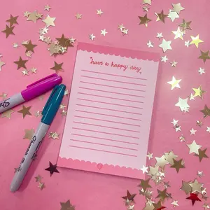 Happy Day 4x6 Notepad