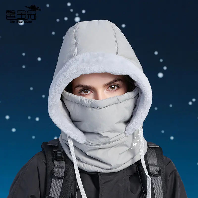 Winter Balaclava Fleece Lined Face Mask & Neck Gaiter All-Season Outdoor Sports Essential for Skiing Cycling Hiking Running Climbing and Snowboarding Windproof Thermal Protection with Full Face Coverage Unisex Cold Weather Gear